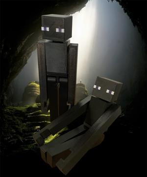 Enderman movable figurine minecraft