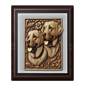 Dog Labrador Retriever animal wall art relief wall decor