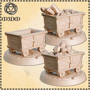 Mining Carts (3 Versions)