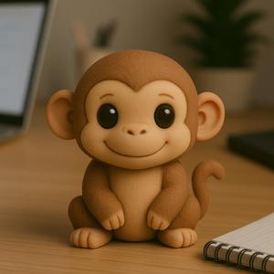 Cute Monkey - Kawaii Animals Collection