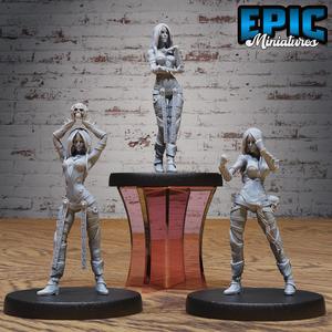 Void Cultist Female Set ‧ DnD Miniature ‧ Tabletop Miniatures ‧ Gaming Monster ‧ 3D Model ‧ RPG ‧ DnDminis ‧ STL FILE