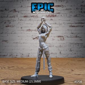 Void Cultist Female Pray ‧ DnD Miniature ‧ Tabletop Miniatures ‧ Gaming Monster ‧ 3D Model ‧ RPG ‧ DnDminis ‧ STL FILE