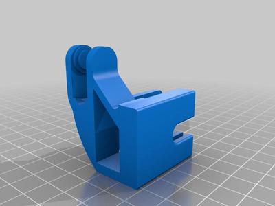 EZOut v2 Filament Sensor Mount for Ender 3 V2 - No Bearing Bolt