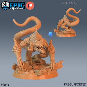 Cave Beast Ruins ‧ DnD Miniature ‧ Tabletop Miniatures ‧ Gaming Monster ‧ 3D Model ‧ RPG ‧ DnDminis ‧ STL FILE
