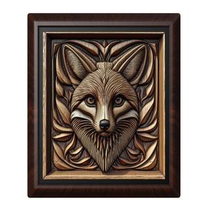 Jackal animal wall art relief wall decor