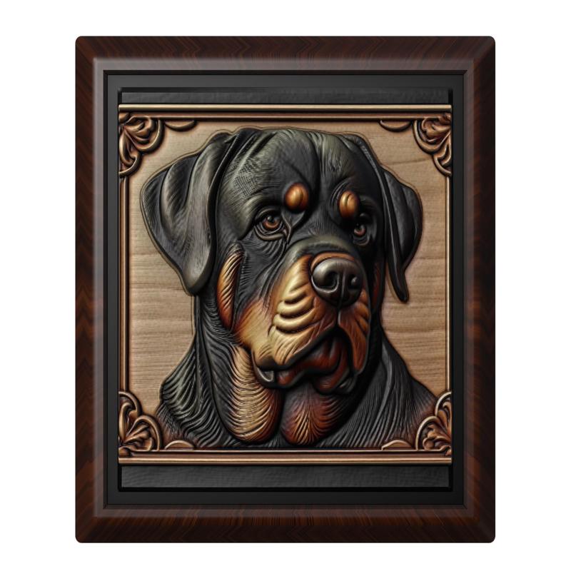 Dog Rottweiler animal wall art relief wall decor