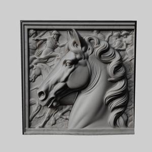Horse Animal for CNC Router Laser & 3D Printer