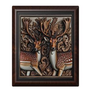 Fallow Deer animal wall art relief wall decor