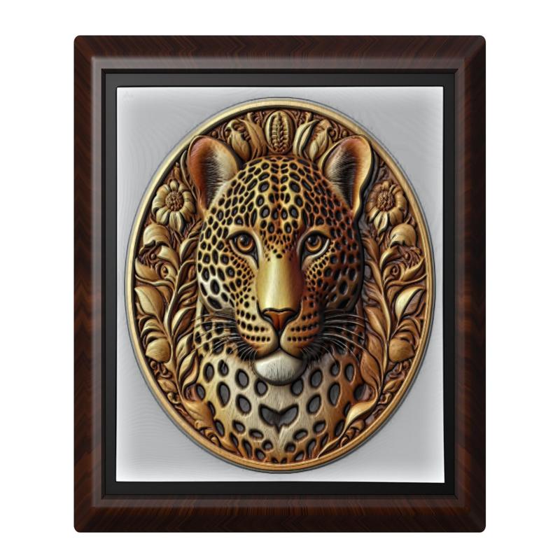 Leopard animal wall art relief wall decor