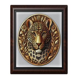 Leopard animal wall art relief wall decor