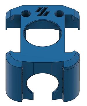 Dragon Burner v8 Cowl - Better Airflow for CHC Hotends