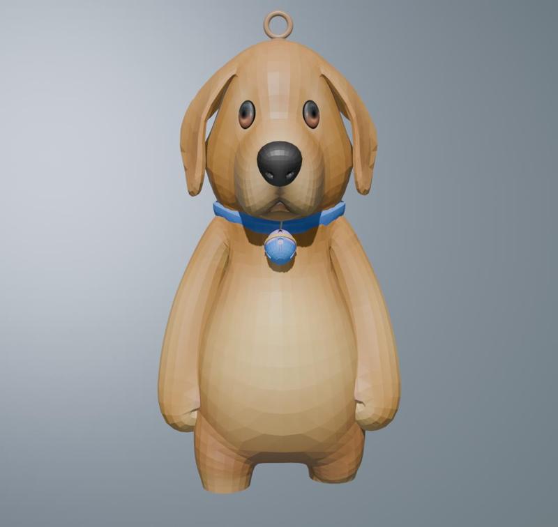 Dog keychain - Party Animal