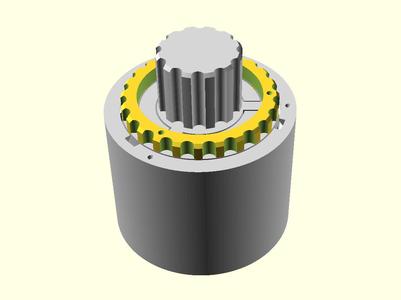 Turning ring for Print-in-Place Twisty Puzzle Box