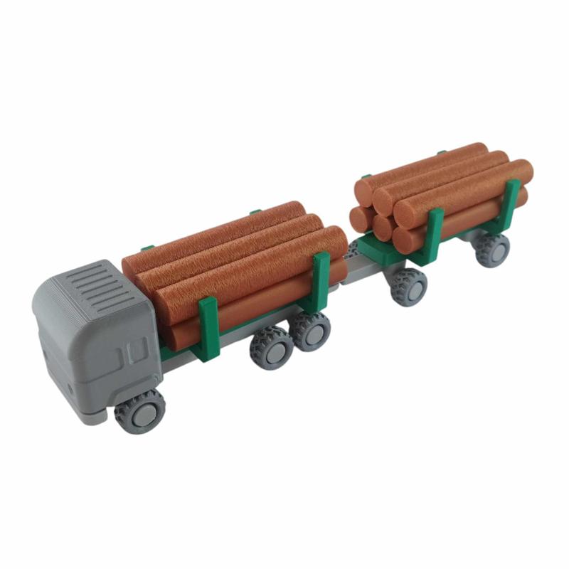 TRUCK SET, WOOD TRUCK, FOREST VEHICLE