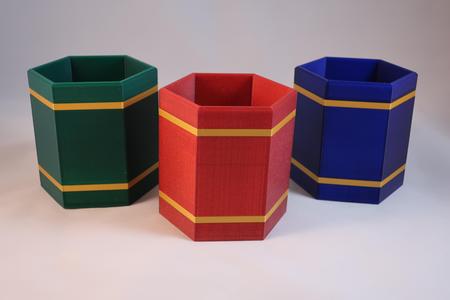 Pencil Can with Accent