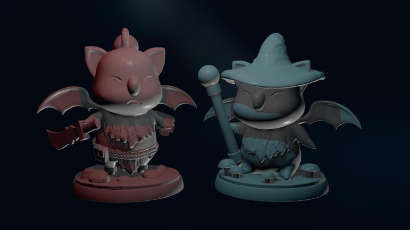 Wizard and Barbarian Mog