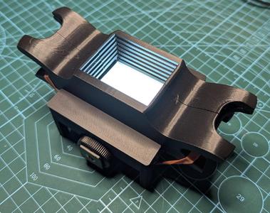 Backlight mount for 35mm film scanner