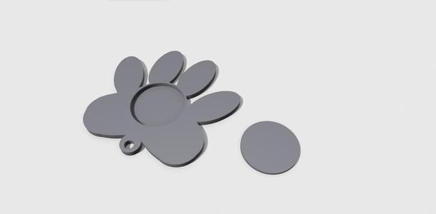 Dogtag for 25mm NFC-Chip