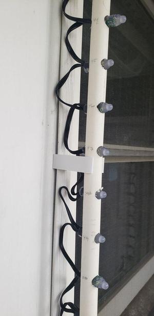 J-Channel 1/2" PVC Clip