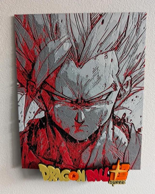 DBS - Gohan beast portrait - HueForge   