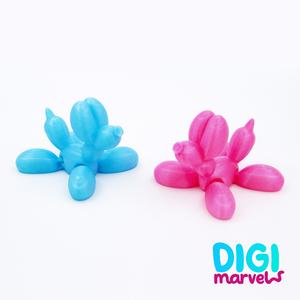 Balloon Dog Flexi + Keychain