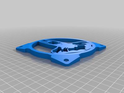 120mm batman fan grill