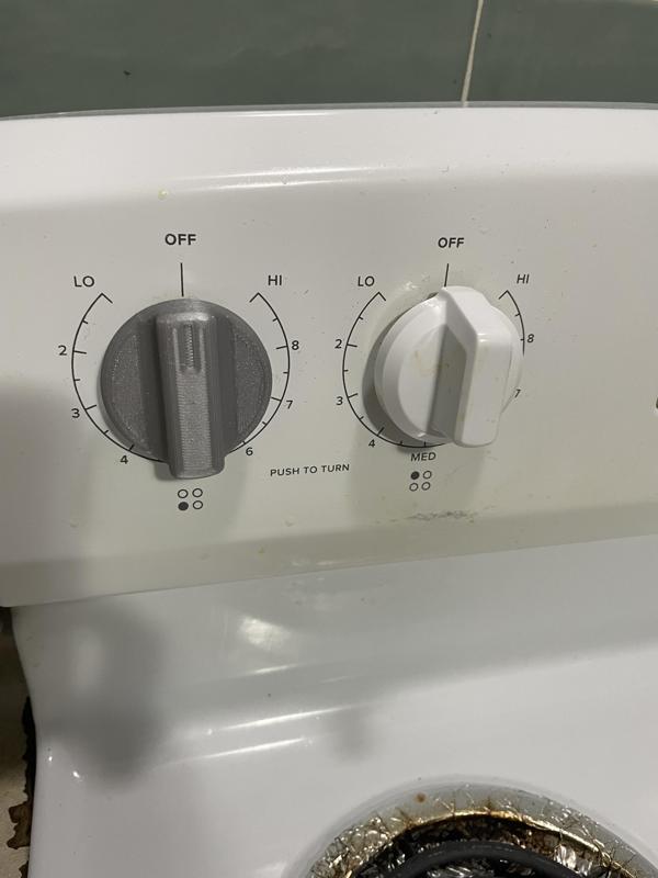 Kitchen Knob Compatible With Whirlpool W10844787 knob