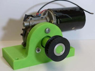 Bosh 058 motor support + coupling