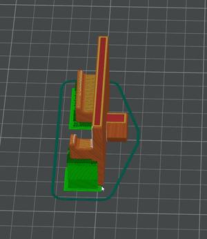 with built in hex calipers