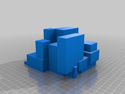 blocky wargaming terrain