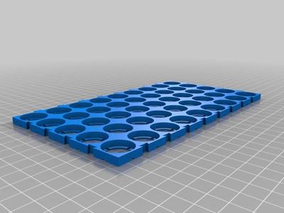 45 Cell 9x5 Customized 18650 Battery Holder