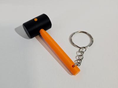 Miniature Mallet Hammer (NO AMS) Keychain