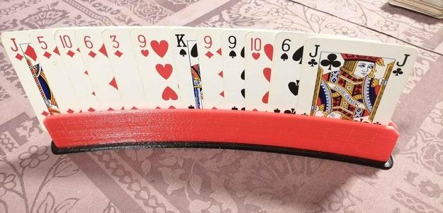 Card playing holder