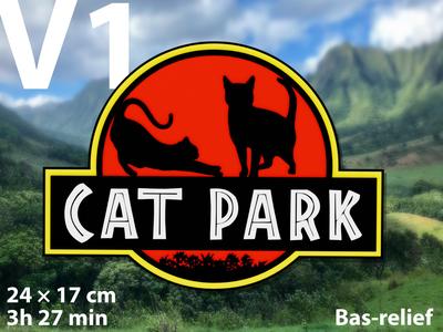 Cat park - Jurassic logo