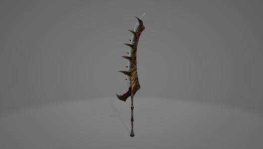 MONSTER HUNTER WORLD TIGREX LONG SWORD