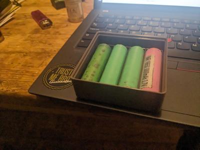 Gridfinity 18650 Stackable