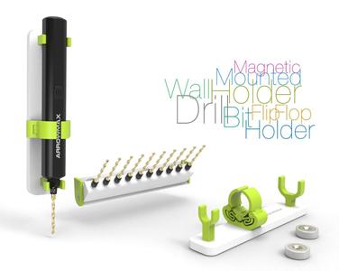 Wall-Mounted Drill Holder