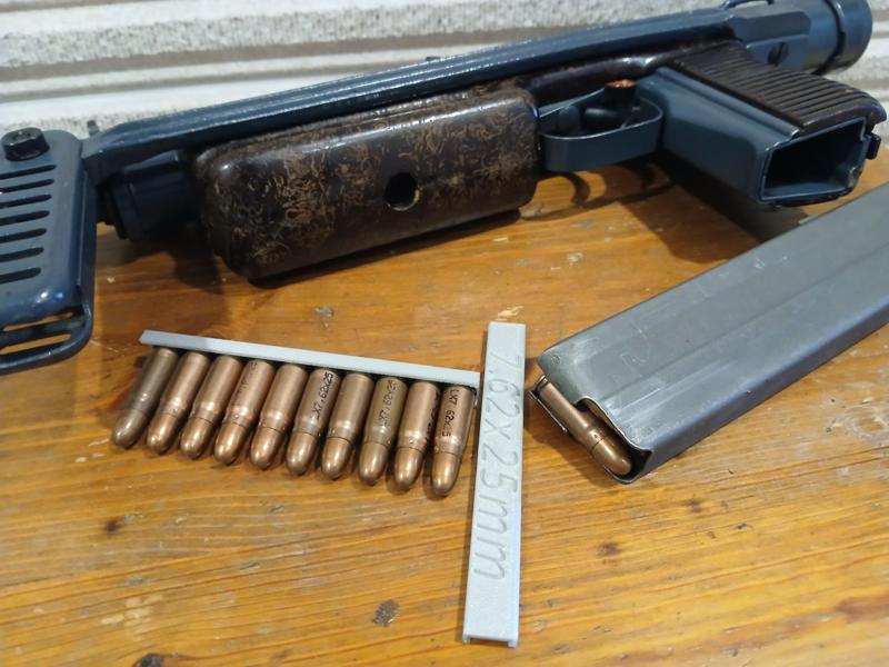 7,62x25mm VZ26/48 clip