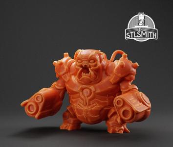 Cybermancubus Doom Collectable Toy STL