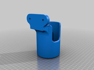 Milwaukee drill holder Right and Left by Sautech 