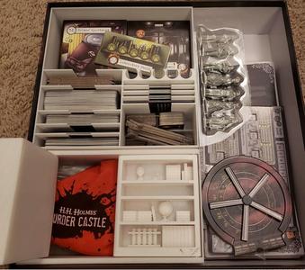 H.H. Holmes Murder Castle Box Insert