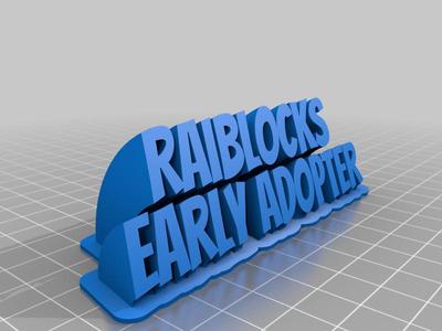 Raiblocks Early Adopter