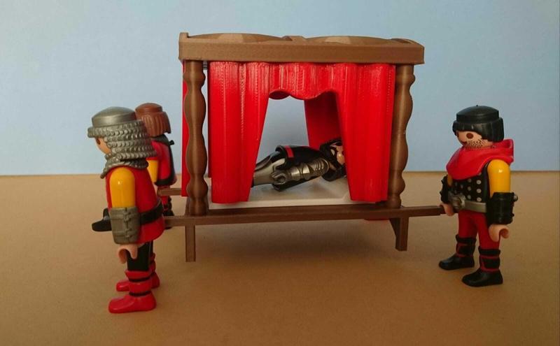 Roman bunk bed playmobil