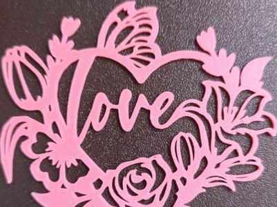 love wall art 2d