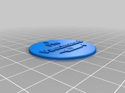 Vaccinated keychain