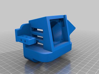 SATSANA Ender 3 V2 Noctua Part Cooling Adapter For Micro - Swiss Direct Drive Kit
