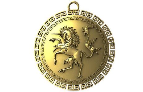 Unicorn pendant