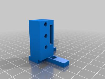 Ender-3 Pro 3D touch sensor mount (Added 3.5mm)