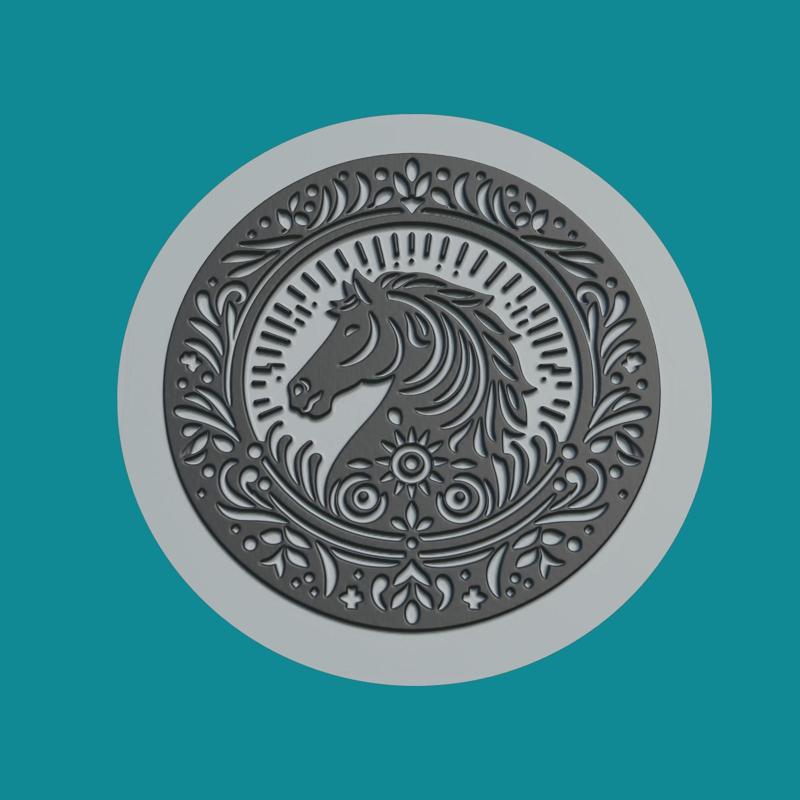 Horse Animal Pendant
