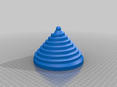 LED spiral cone